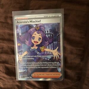 Acerola's Mischief # 165/132 Mega Evolution Pokemon 2025 NM